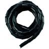 Cinta espiral negra 2 metros