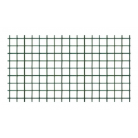 Malla soldada plastificada verde 5 x 1 metros