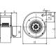 Turbina para distribución de aire caliente CBM/4-133/190-70 W