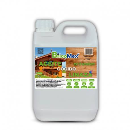 Aceite de Linaza Cocido Bricomex 1L