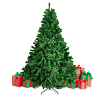 Árbol de Navidad Luxury Realista 180 centímetros 1140 Ramas. Pino de Navidad PVC Color Verde 180cm