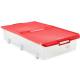 Caja almacenaje bajo cama 62 L Tatay New con ruedas
