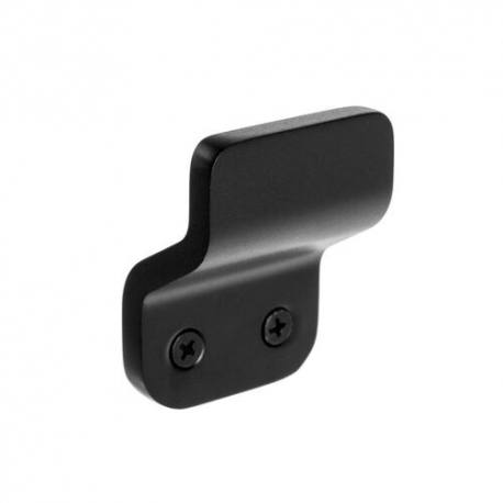 Colgador de pared individual serie Onyx Tatay color negro