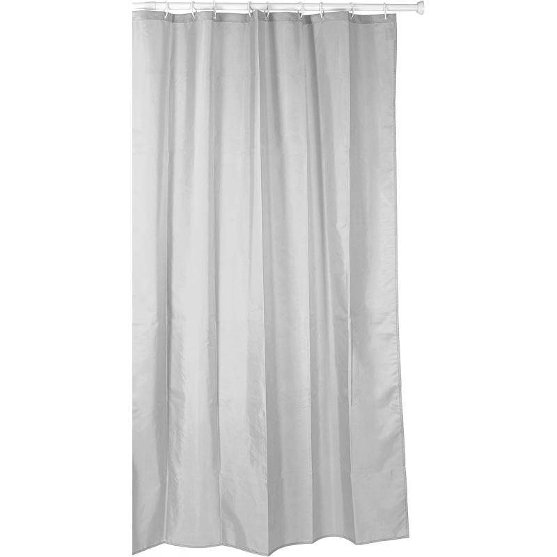 Barra recta cortina baño blanco tatay •