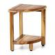 Banqueta Oasis Decoteak Tatay madera de Teca 31 x 31 x 44 cm