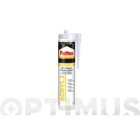 Sellador acrilico acril 1 300 ml gris paredes y grietas