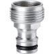 Tatay Racor de Grifo Macho 3/4" Metal Soft aluminio inox