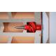 Blíster taco de nylon universal Avalon con tornillo avellanado PZ
