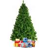Árbol de Navidad Luxury Realista 180 centímetros 1140 Ramas. Pino de Navidad PVC Color Verde 180cm