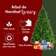 Árbol de Navidad Luxury Realista 180 centímetros 1140 Ramas. Pino de Navidad PVC Color Verde 180cm