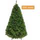 Árbol de Navidad Luxury Realista 180 centímetros 1140 Ramas. Pino de Navidad PVC Color Verde 180cm