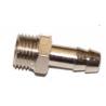 Racor adaptador aire comprimido 1/4 gas macho 8 mm