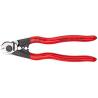 Alicate Knipex cortacable de acero 9561-190 mm