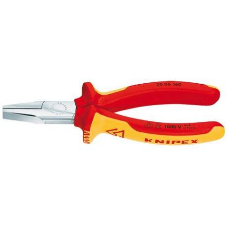 Alicate Knipex boca plana aislado 1000v 160mm