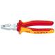 Alicate Knipex universal de fuerza aislado 1000v