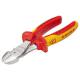 Alicate Knipex corte diagonal extralarga aislado 1000V