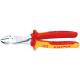 Alicate Knipex corte diagonal extralarga aislado 1000V