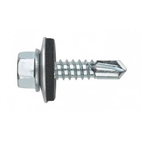 Tornillo broca hexagonal con arandela DIN 7504