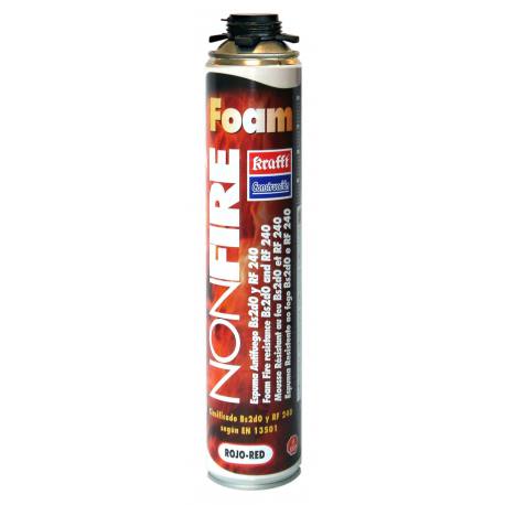 Espuma poliuretano Krafft Nonfire 750 ml