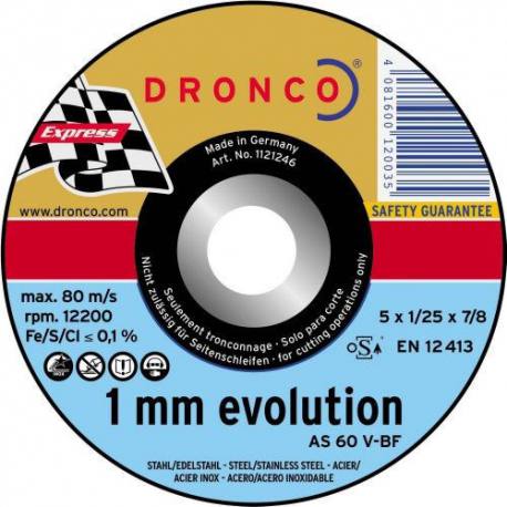 Disco acero inoxidable Dronco Evolution