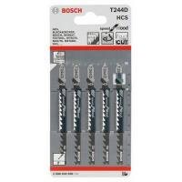 Hoja sierra calar Bosch T244D 5 unidades