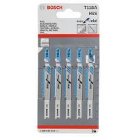 Hoja sierra calar Bosch T118-A 5 unidades