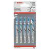 Hoja sierra calar Bosch T118B metal 5 unidades
