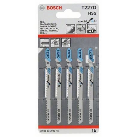 Hoja sierra calar Bosch T227D metal 5 unidades