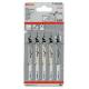 Hoja sierra calar Bosch T101BR madera 5 unidades