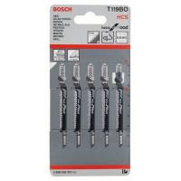 Hoja sierra calar Bosch T119BO madera 5 unidades