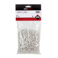 Cruceta alicatado Rubi 2 mm bolsa 300 unidades - 1