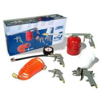 Kit herramienta neumática aerográfico Abac 5 piezas