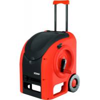 Carro portamanguera Stocker Trolley con manguera y accesorios
