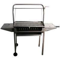 Barbacoa inoxidable Ausavil con parrilla elevable