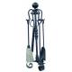 Juego de accesorios para chimenea 4 piezas