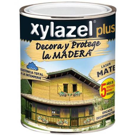 Lasur protector Xylazel Decora Plus mate 5 Litros