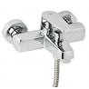 Grifo monomando cromado para bañera Genebre Klip