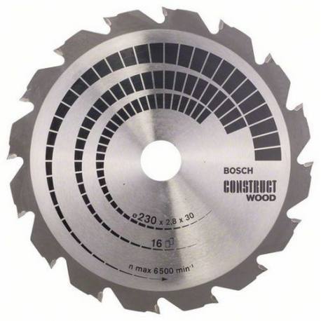 Disco sierra circular Bosch Construct Wood