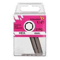 Punta de atornillar Hexagonal Bianditz 1/4