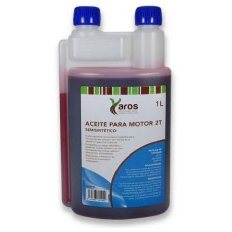 Aceite semisintético para motores de 2 tiempos con dosificador