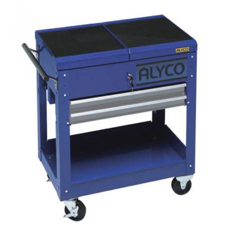 Carro de taller metálico Alyco para herramientas