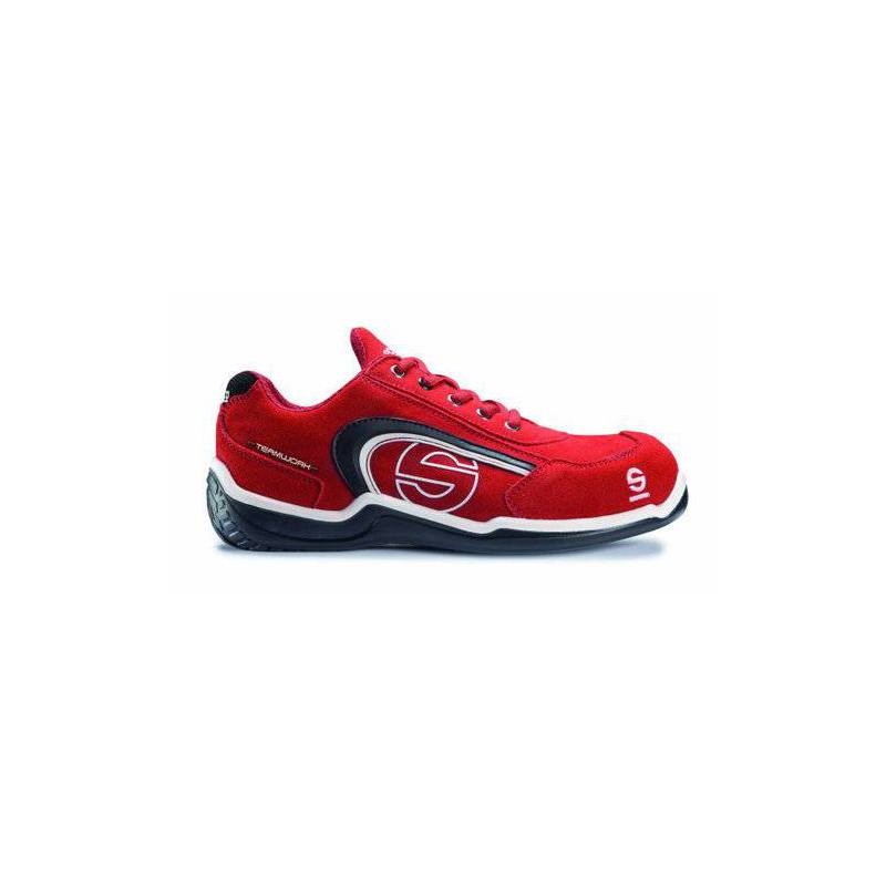  SPARCO Zapatos de seguridad ligeros de trabajo para hombre Copa  S1P Albert Negro/Rojo Talla 38 de la UE, Azul : Ropa, Zapatos y Joyería