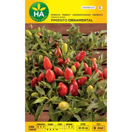 Semillas de flor pimiento ornamental