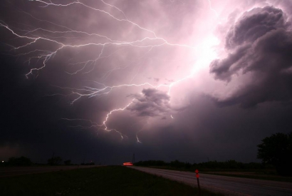 Daños de las tormentas eléctricas en una vivienda